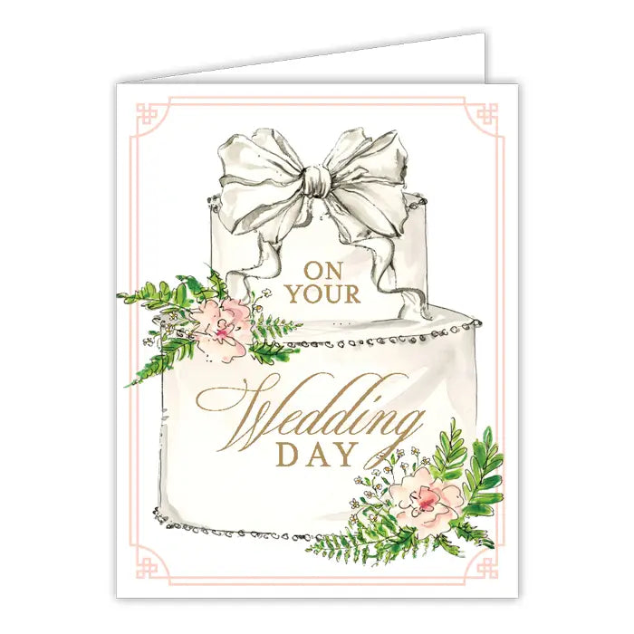On Your Wedding Day Greeting Card