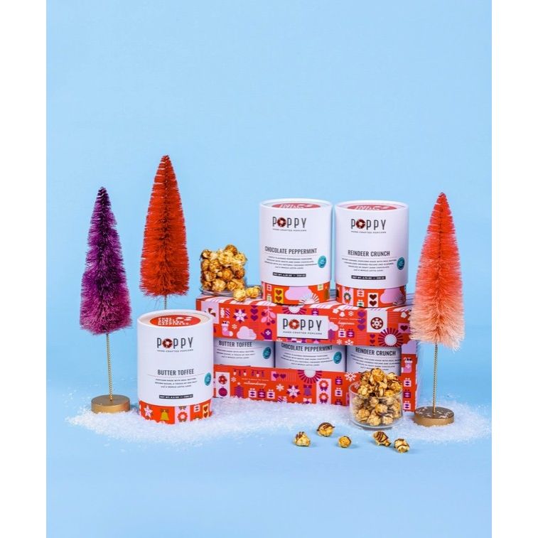 Poppy - Holiday Cylinder Trio Popcorn