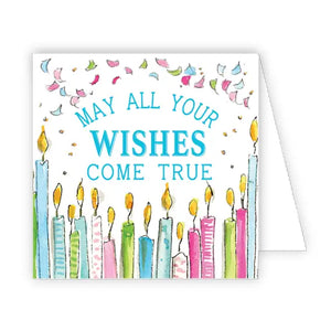 May All Your Wishes Come True Enclosure Card – Bless Your Heart Boutique