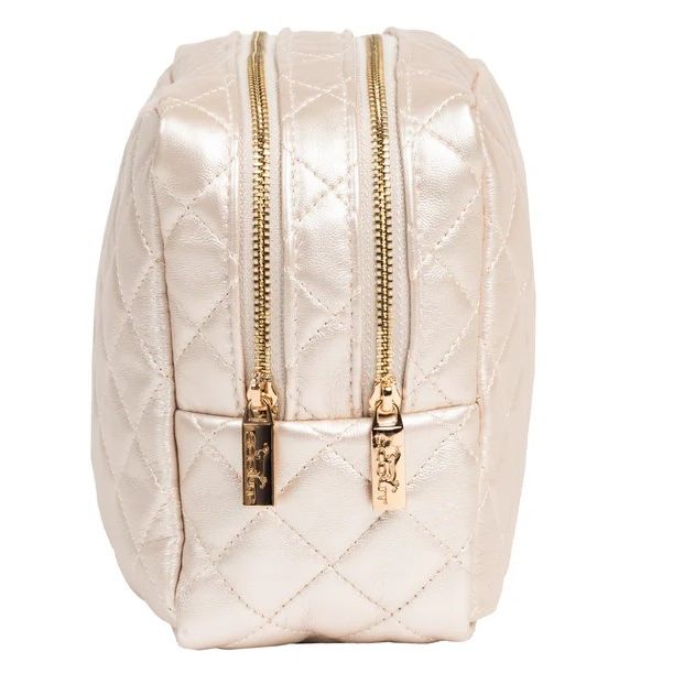 SCOUT 2-Way Toiletry Bag - Champagne Quilted