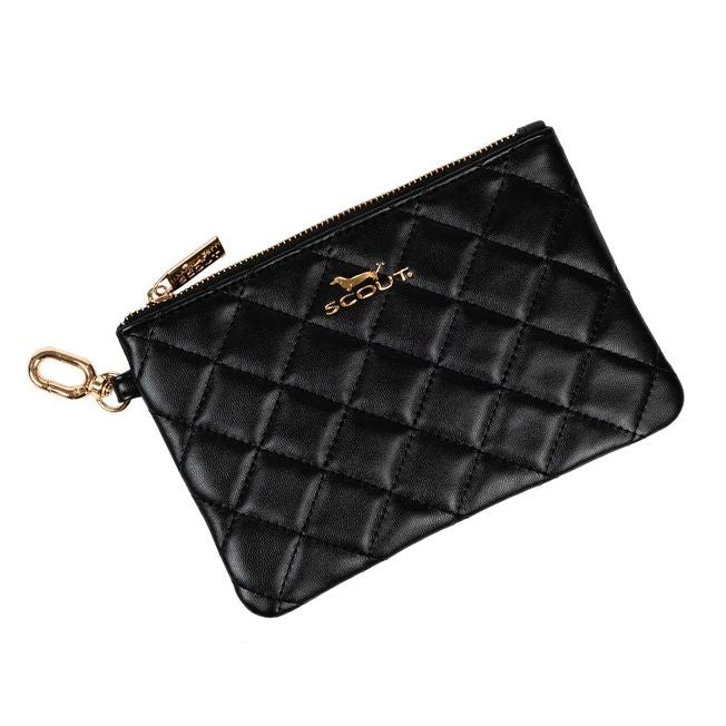 SCOUT Carly Pouch - Black Quilted
