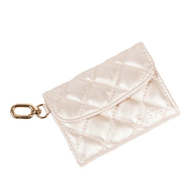 SCOUT Street Cred Card Holder - Champagne Quilted