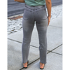 Grace and Lace Skinny Straight Leg Waist Shaper Jeans - Grey Wash
