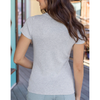 Grace and Lace Baby Tee - Light Heathered Grey