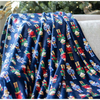 Nutcracker March Throw Blanket - Navy/Multi