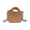 Braided Clutch - Taupe