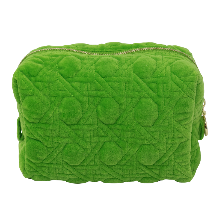 Lilly Pulitzer Quilted Travel Pouch Set - Peninsula Green