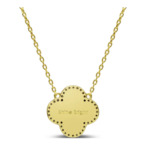 Stia Jewelry - Burst Clover Necklace (Gold)