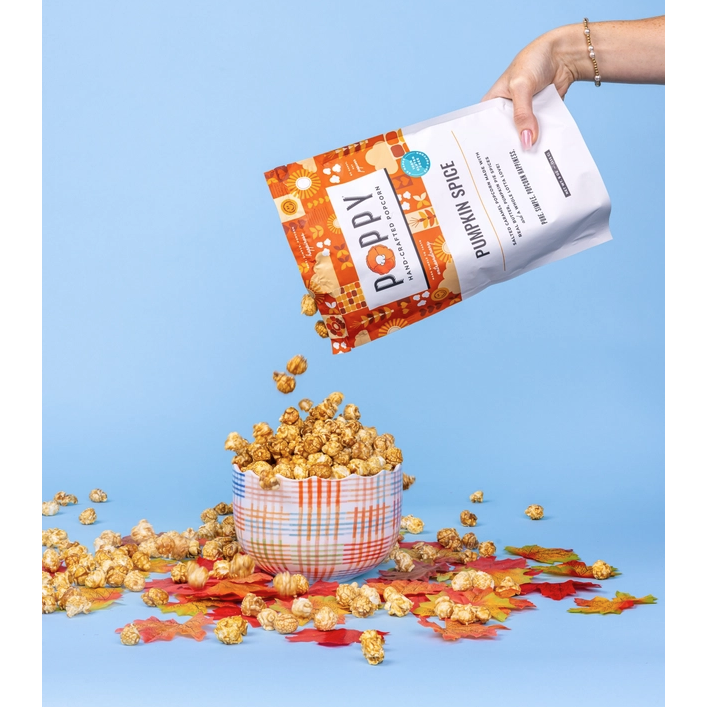 Poppy - Pumpkin Spice Market Bag