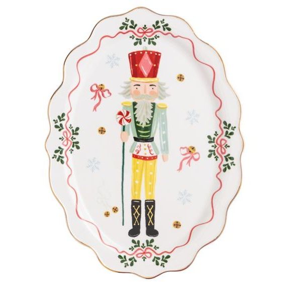Christmas Nutcracker Small Platter