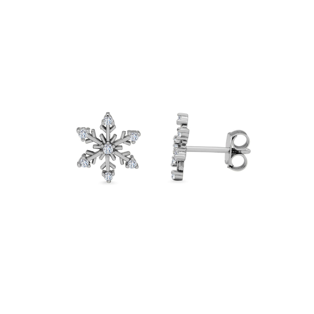 Stia Jewelry Snowflake Stud (Silver)
