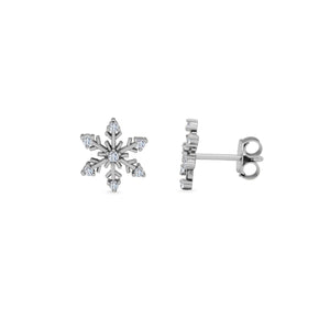 Stia Jewelry Snowflake Stud (Silver)
