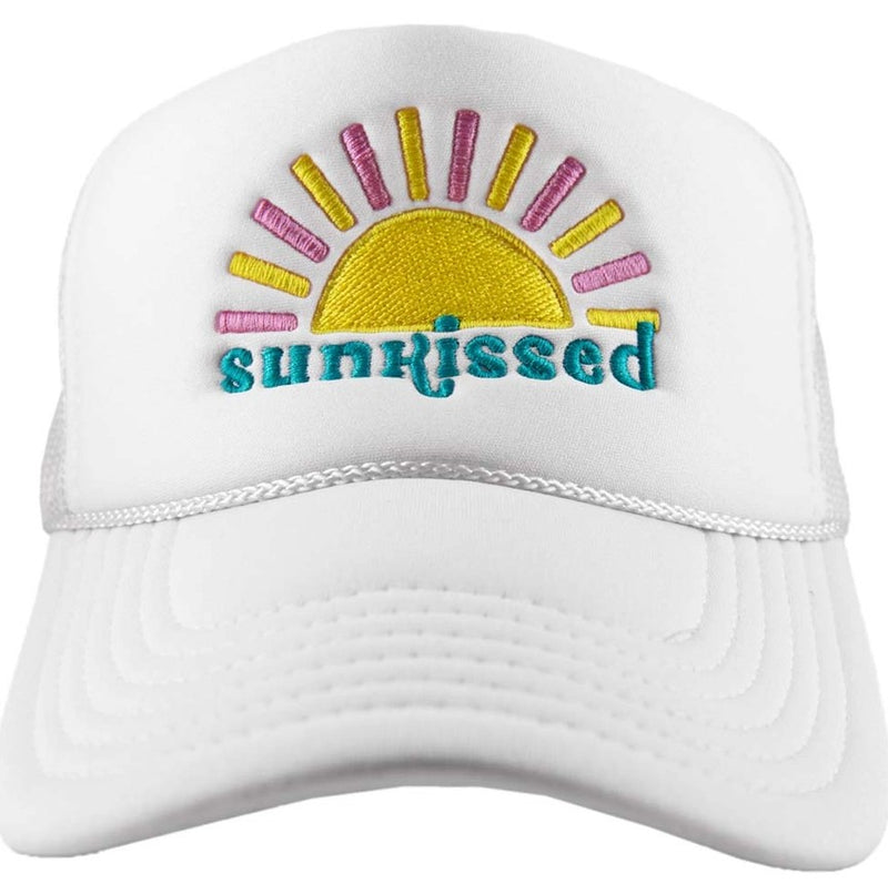 Sunkissed Foam Trucker Hat - White