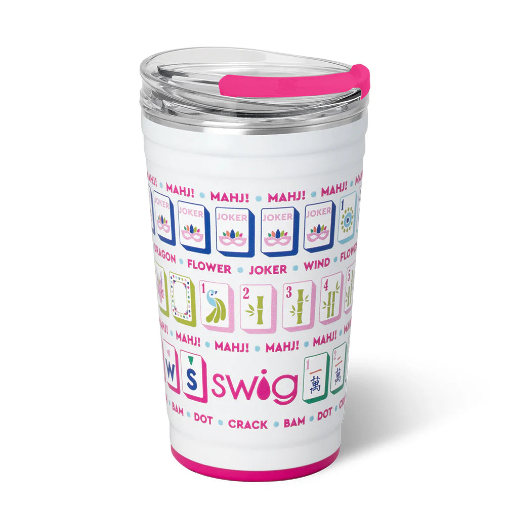 Swig 24 oz Party Cup - Mahjong