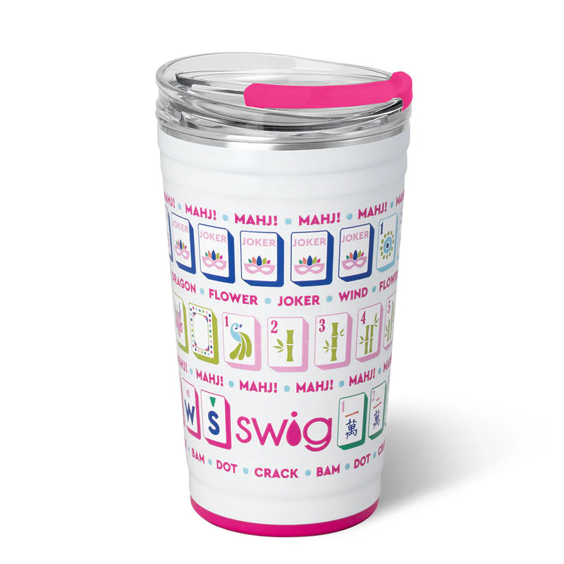 Swig 24 oz Party Cup - Mahjong