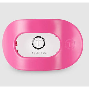 Teleties - Large Paradise Pink Flat Round Clip