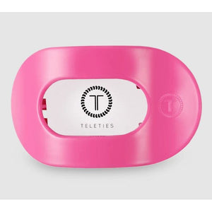 Teleties - Medium Paradise Pink Flat Round Hair Clip