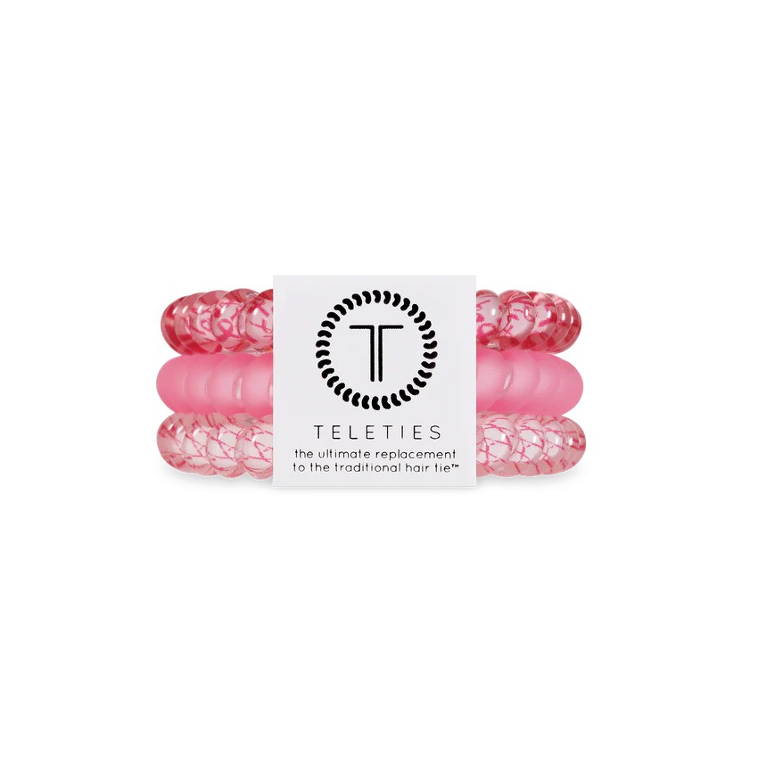 Teleties - Small Hair Band - Pink and Powerful