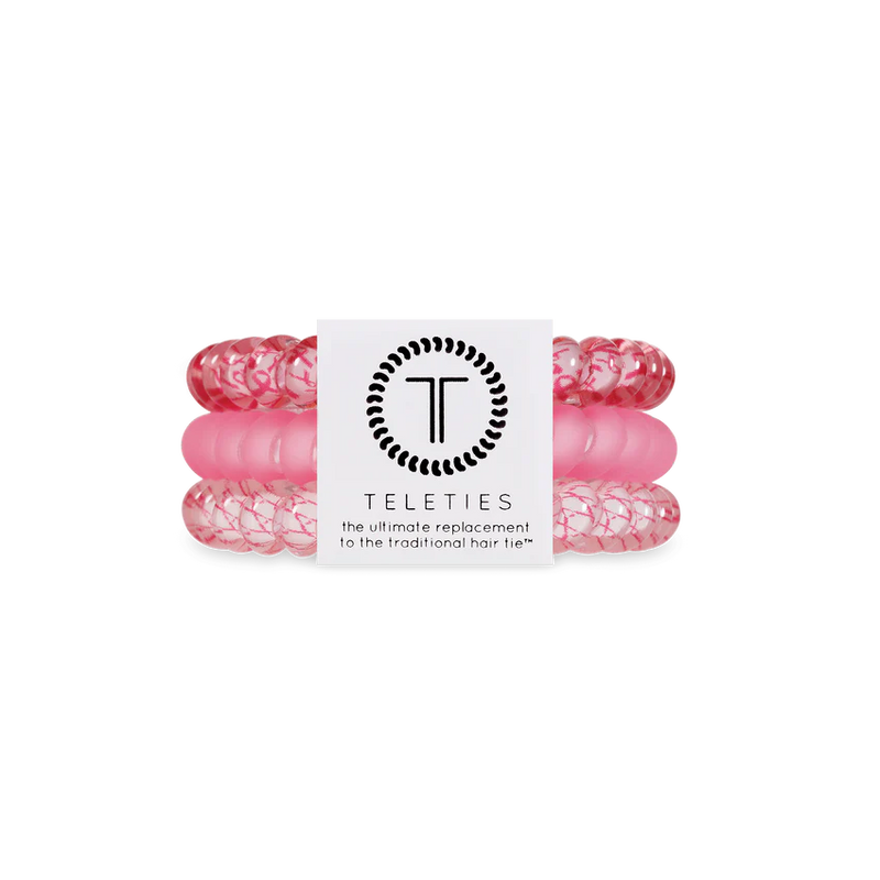 Teleties - Small Hair Band - Pink and Powerful