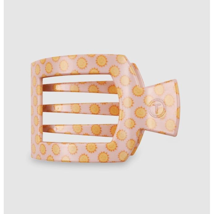 Teleties Sunny Days Ahead Medium Flat Square Hair Clip