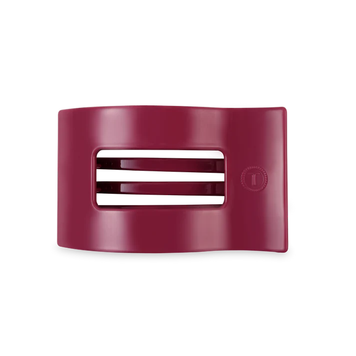 Teleties - Medium Flat Rectangle Hair Clip - Wild Side