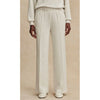 The Wide Leg Pant 28" -  Ivory Marl