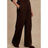 The Wide Leg Pant 30" - Coffee Bean Marl