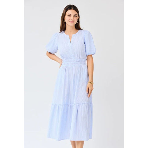 blue and white searsucker dress Tracey Seersucker and two front patch mini dresses – perfectwhitetee Size.:XL APR26WK3