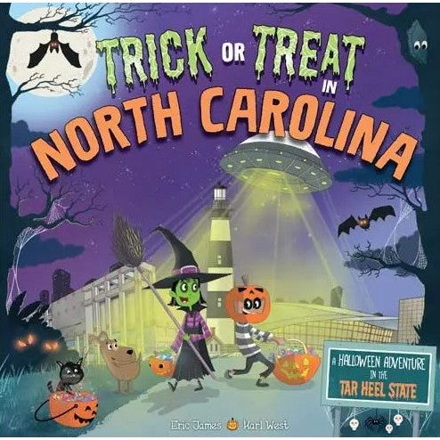 Trick or Treat in North Carolina Board Book