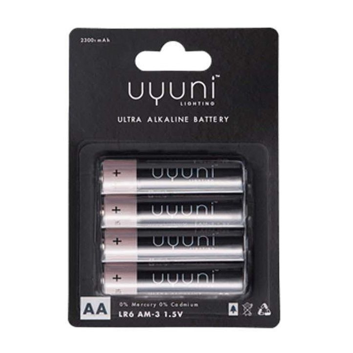 Uyuni Lighting Ultra Alkaline Battery - 4 Pk - AA