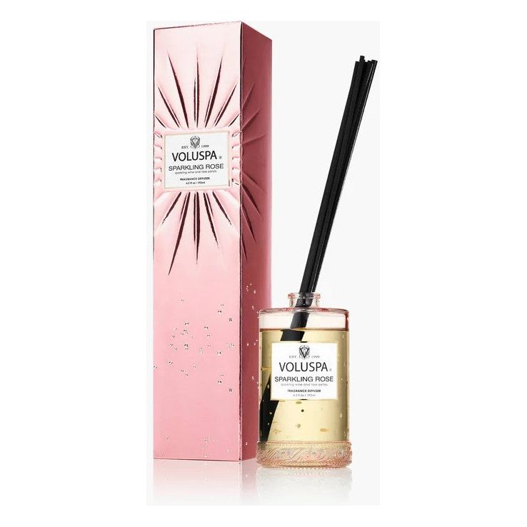 VOLUSPA Reed Diffuser - Sparkling Rose