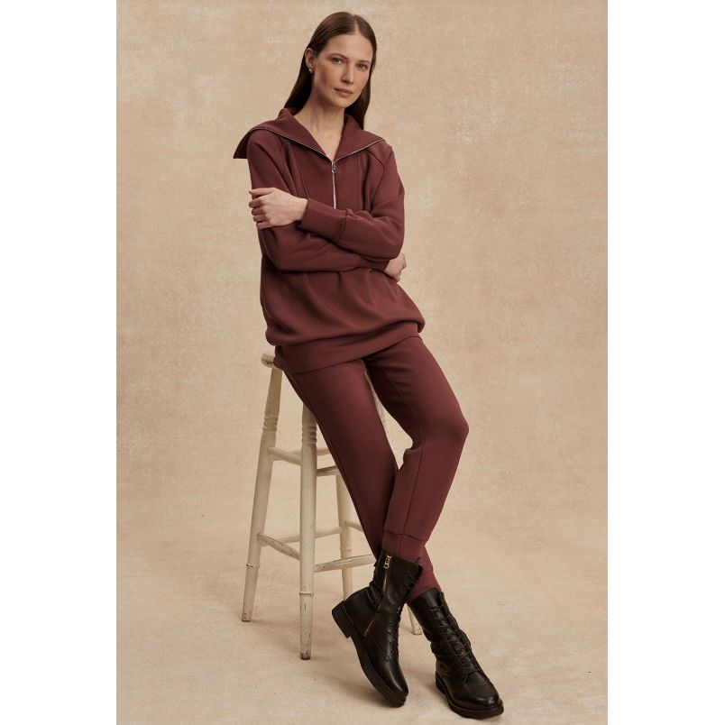 The Slim Cuff Pant 27.5" - Cinnamon