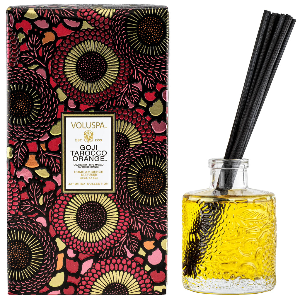 VOLUSPA Reed Diffuser - Goji Tarocco Orange