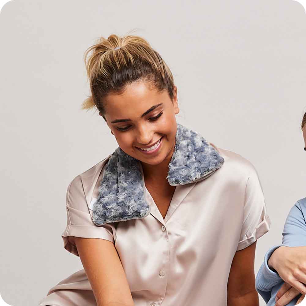 Warmies - Curly Gray Neck Wrap