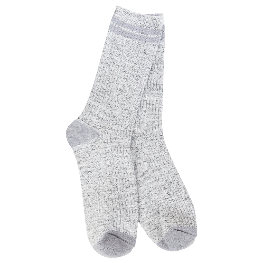 Weekend Light Weight Rugby Crew - Heather Grey