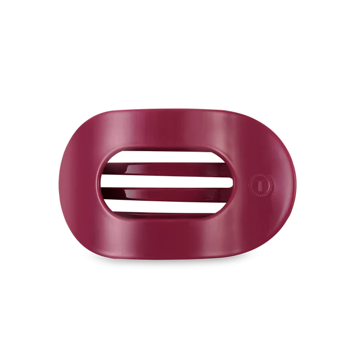 Teleties - Medium Flat Round Hair Clip - Wild Side