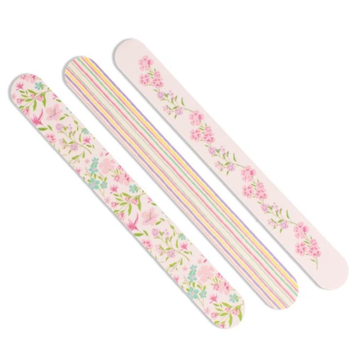 Willow Nail Files - Set of 3 - Pink/Multi