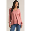 Z Supply Modern V Neck Weekender - Rosebud