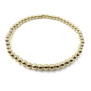 Erin Gray 4mm 14k Gold Filled Karma Waterproof Bracelet