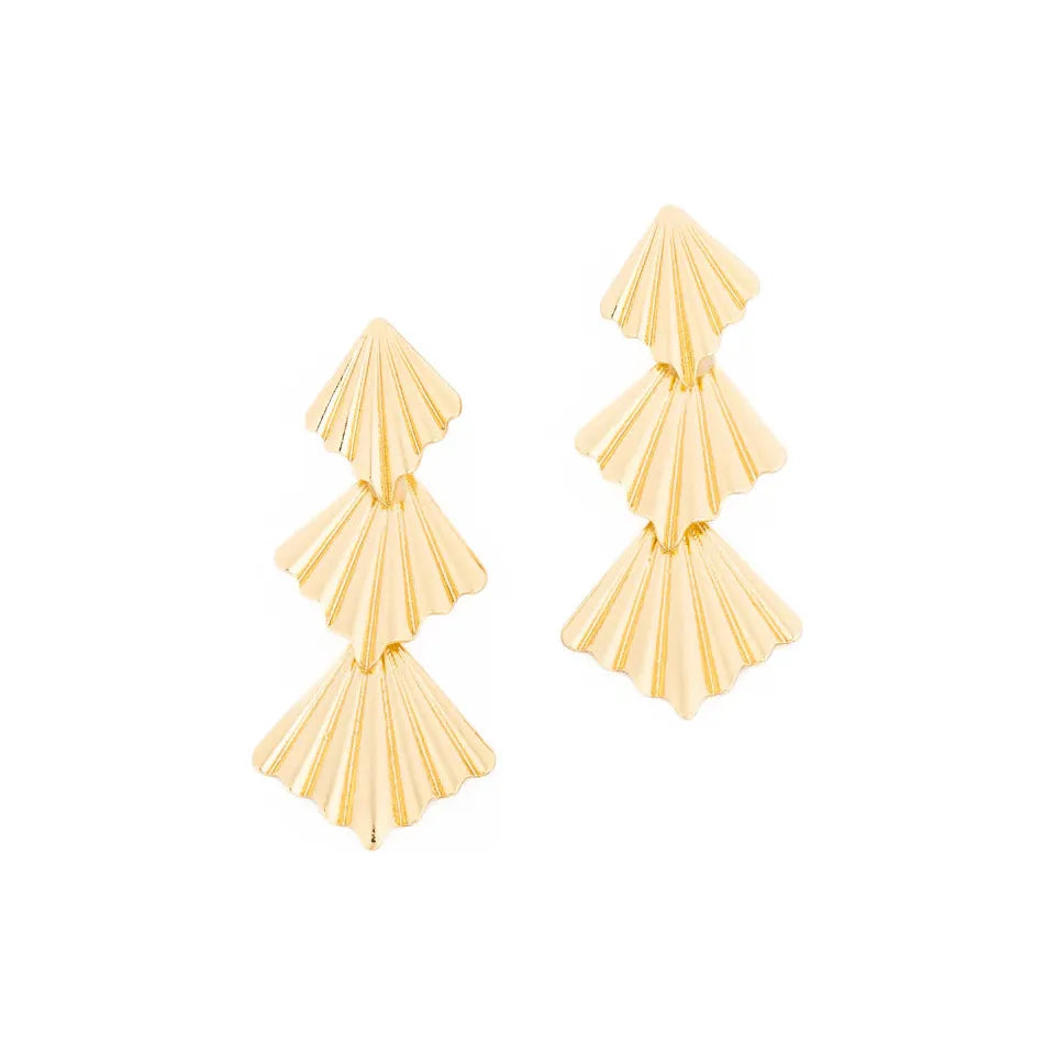 Michelle McDowell Althea Earrings Gold