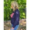Martha Flag Sweater - Navy