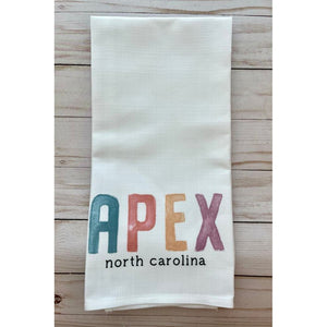 Happy Tones Tea Towel - Apex