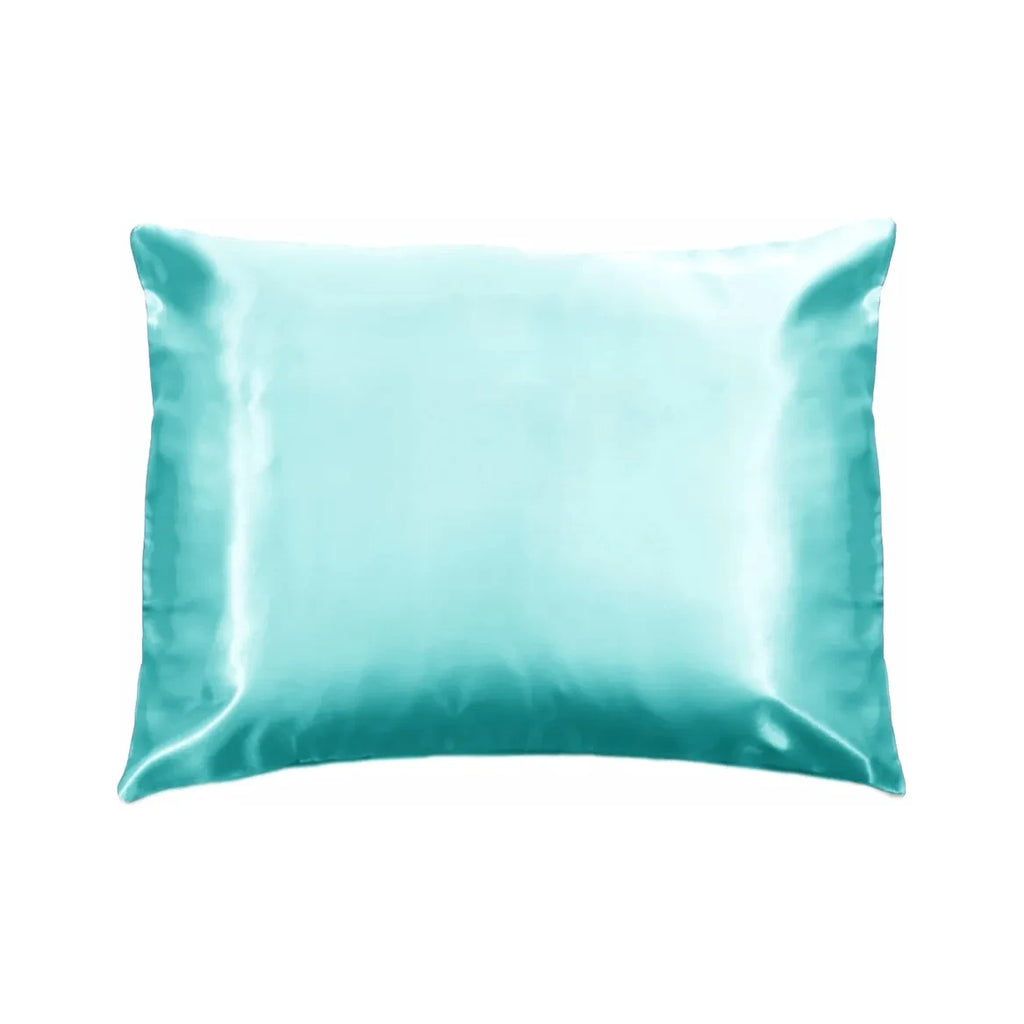 Morning Glamour Single Standard Satin Pillowcase Gift Box - Aqua