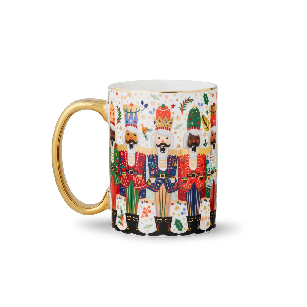 Rifle Paper Nutcracker Brigade Porcelain Mug