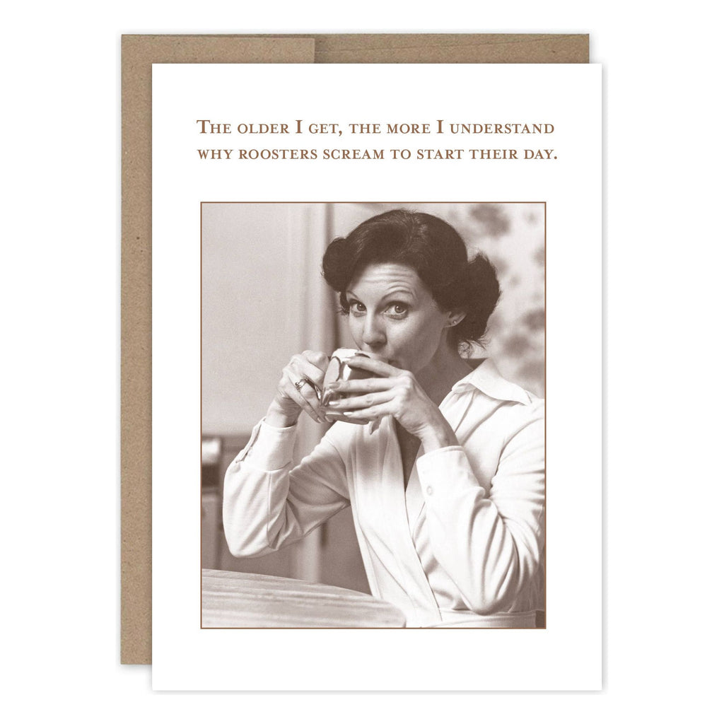 Roosters Birthday Card