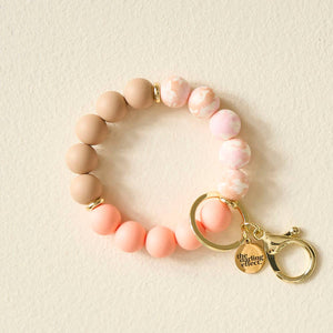 Hands-Free Keychain Wristlet - Boho Beauty