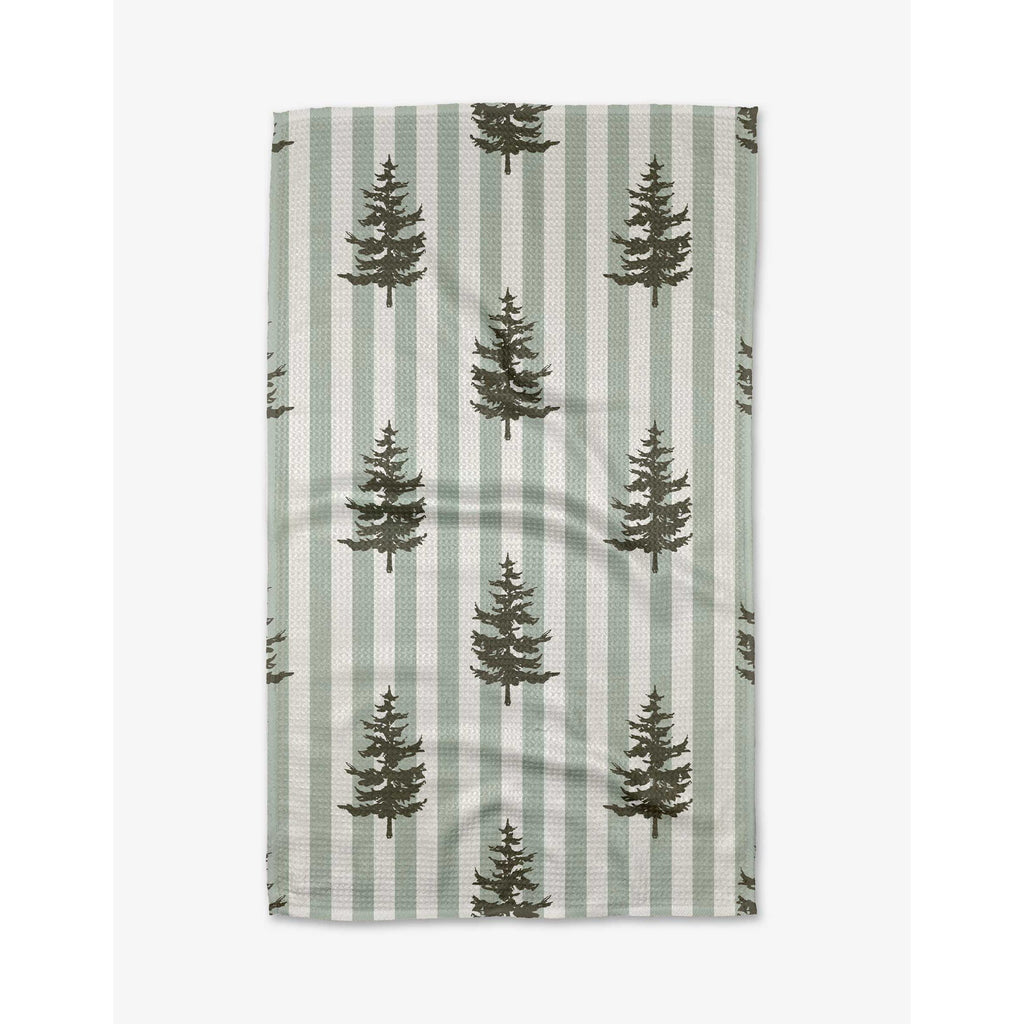 Geometry Tea Towel - Fir Real