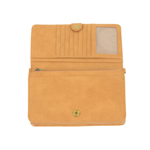 Billie Mini Organizer Crossbody Bag - Camel