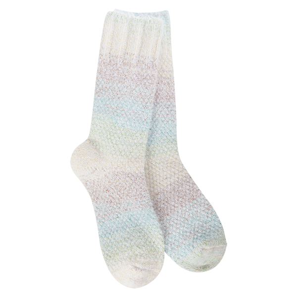 Weekend Soft Crew Socks - Blue Raspberry