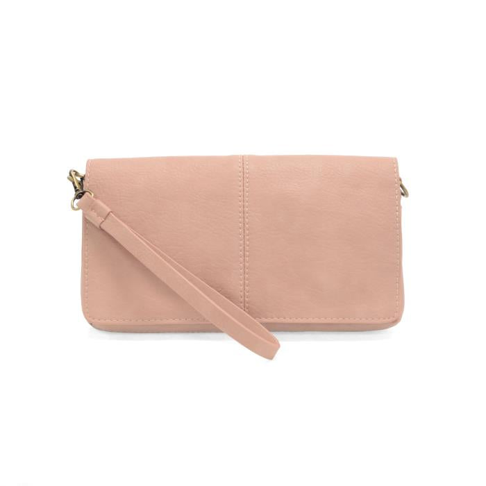 Everly Organizer Flap Crossbody - Blush